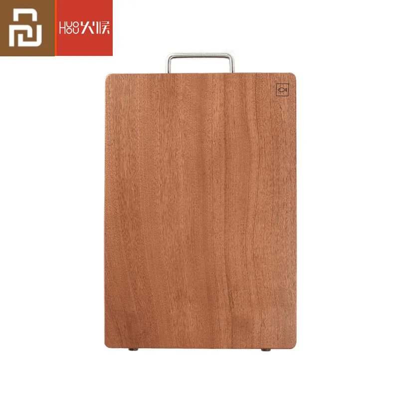 

Youpin Huohou Wood Chopping Board Kitchen Thick Cutting Board Vegetable Meat Tool Smart Kitchen Accessories Chopping Board