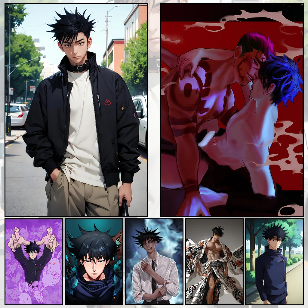 Самоклеящаяся Настенная Наклейка-фююютсу куису Megumi украшение для компьютерной