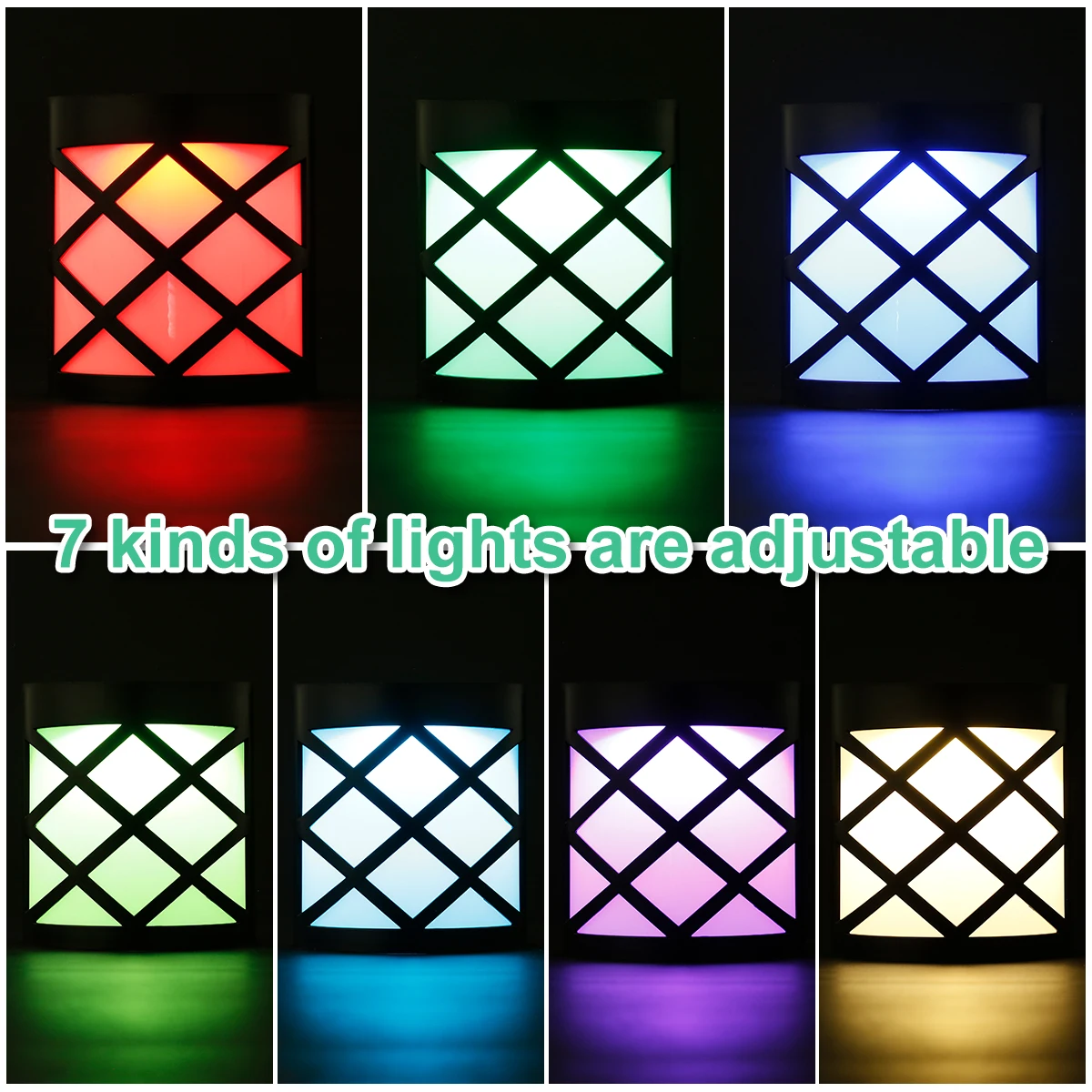 

Настенный уличный светильник на солнечной батарее, водонепроницаемый фонасветильник для украшения двора, сада, лестницы, забора, лампа от с...