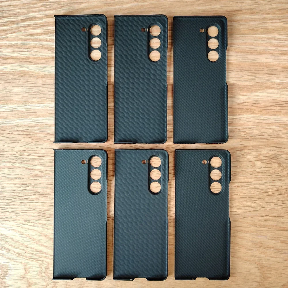 Чехол для телефона SAMSUNG Galaxy Z Fold5 fold5 fold 5 кевларовый черный чехол из настоящего