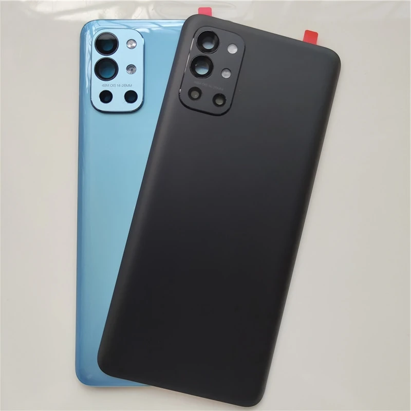 Задняя крышка батарейного отсека для Oneplus 9R 1 + стеклянная ремонт панели One Plus с