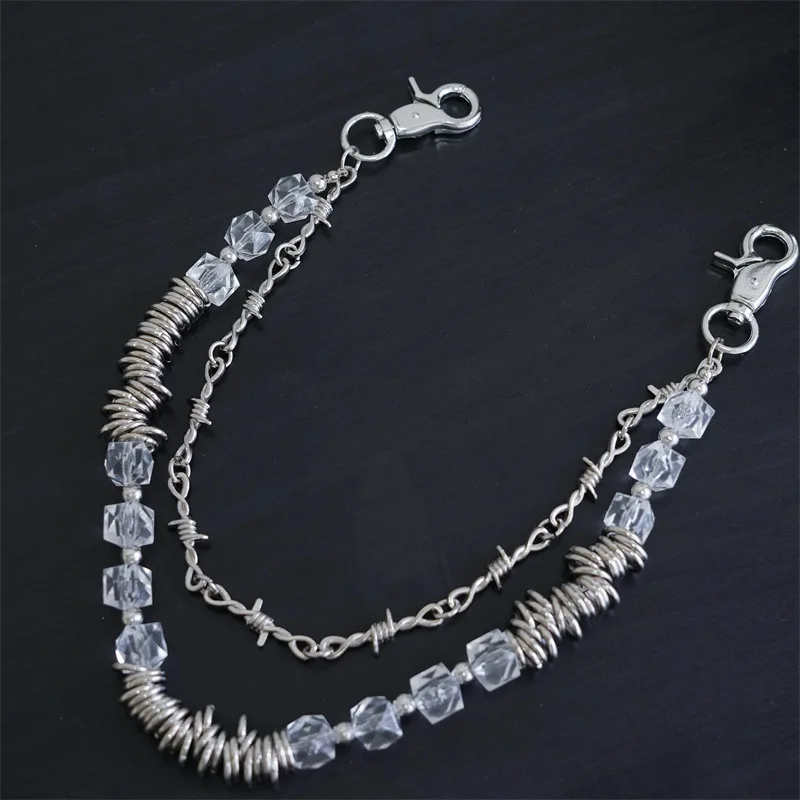 

Replacement Metal Chain For Handle Bag Handbag Silver DIY Accessories For Bag Strap Hardware Urse Chain With Buckles Shoulder