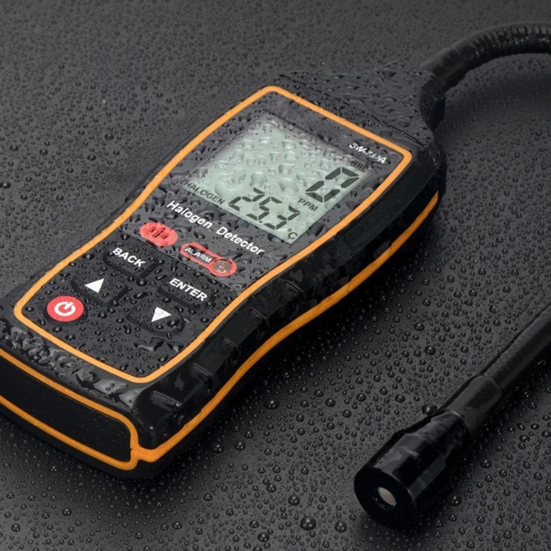 Портативный тестер утечки газа анализатор HVAC инструмент для обнаружения утечек