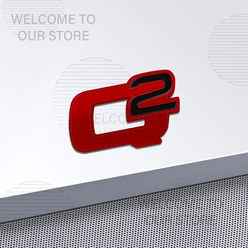 

Автомобильный декор, металлическая эмблема Q4 Q2, 3D наклейка для Alfa Romeo 159 147 Giulietta Stelvio MITO Giulia, значок на руль, наклейки