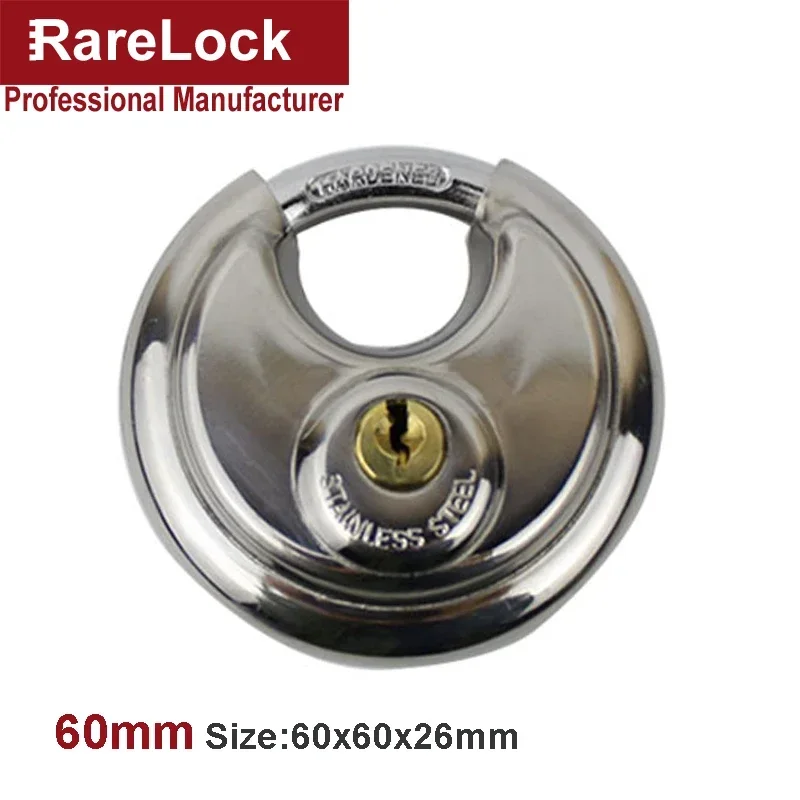 

Круглый стальной замок Rarelock MS383