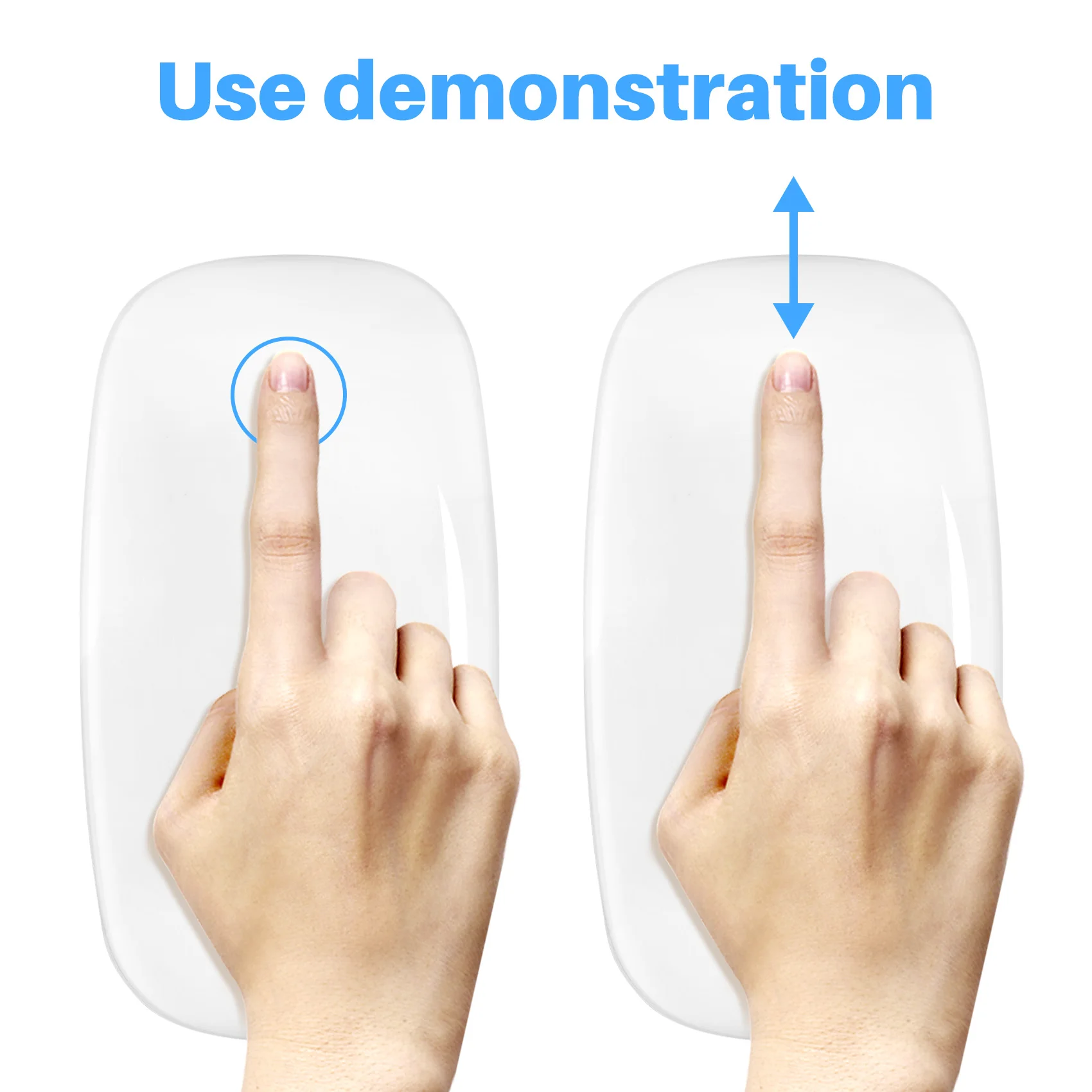 Мышь компьютерная беспроводная Бесшумная эргономичная для Apple Macbook