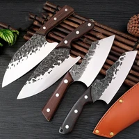 stainless steel boning knife outdoor hunting fishing slicing knife chef chopping butcher knife meat fruit cleaver cutting knife