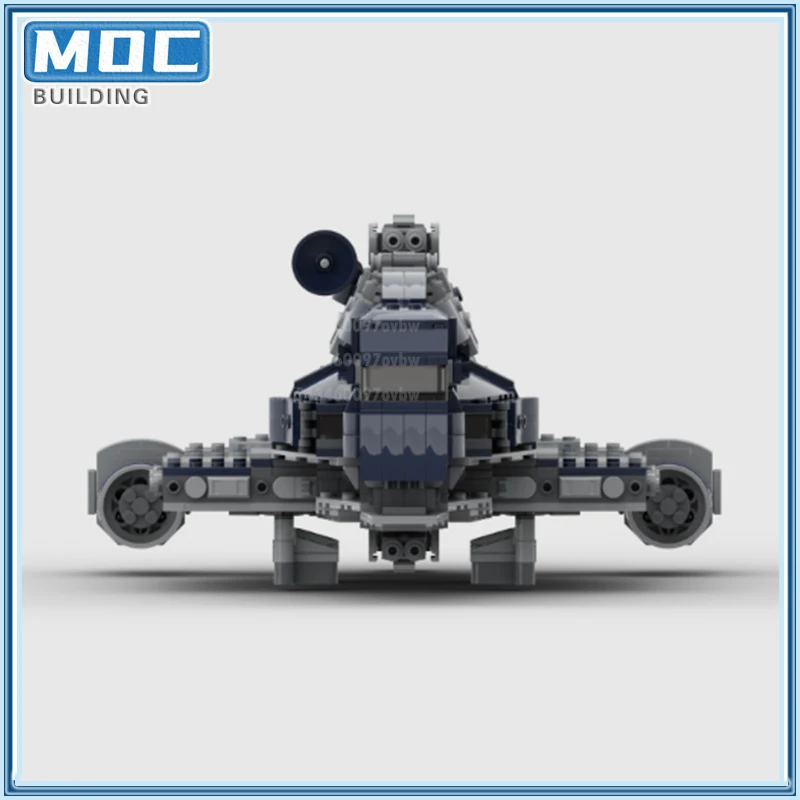 Строительные блоки Moc серии CIS Gozanty Cruiser Technology Кирпичи Классический несущий