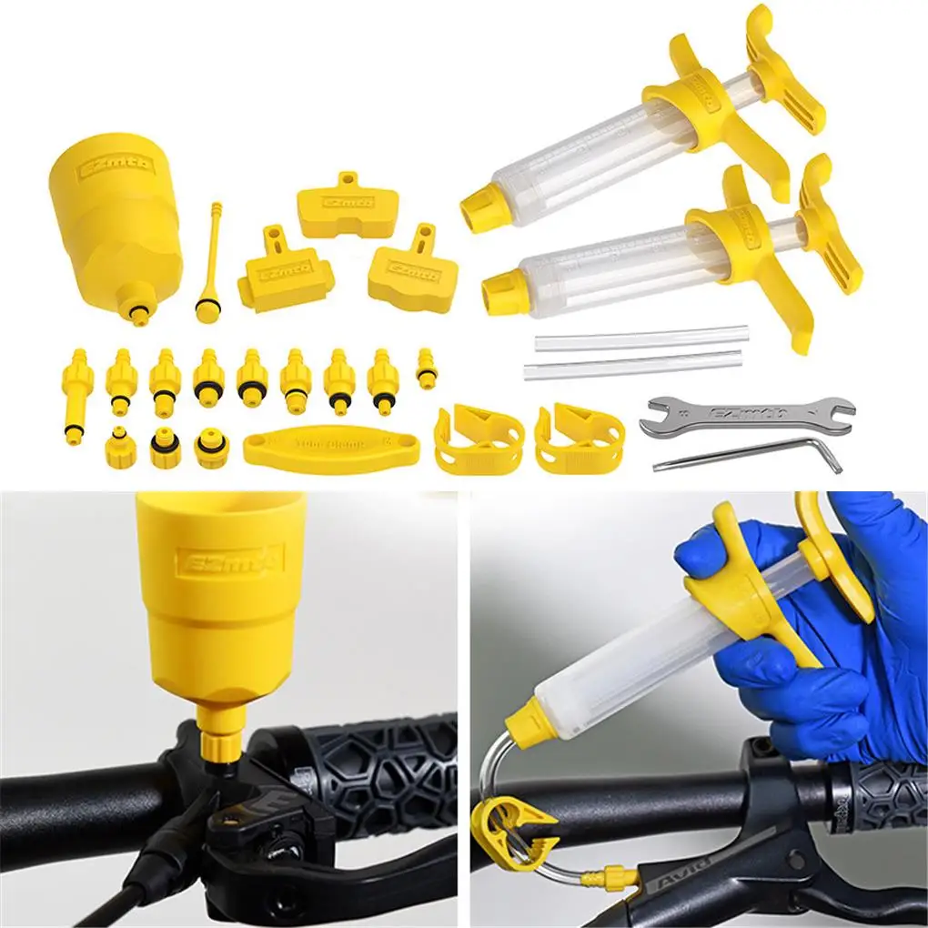 

Mountain Bike Oil Disc Oil Change Oil Filling Tool Disc Brake Mineral DOT Brake Fluid Universal Set Bicycle Maintenance Tools