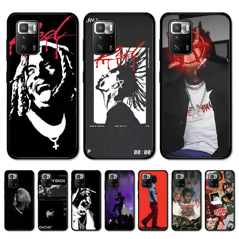 

Playboi Carti Phone Case for Redmi Note 8 7 9 4 6 pro max T X 5A 3 10 lite pro