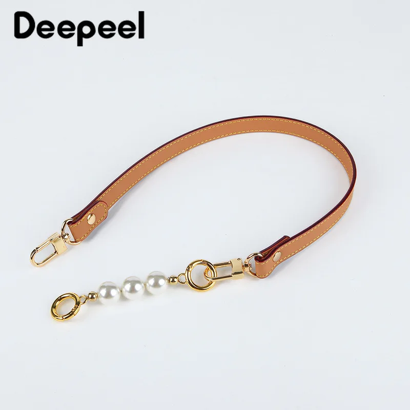 Deepeel 1.8*68cm New Leather Bag Strap Lengthen Chain Handle Women's Purse HandBag Accessories One Shoulder Underarm Straps