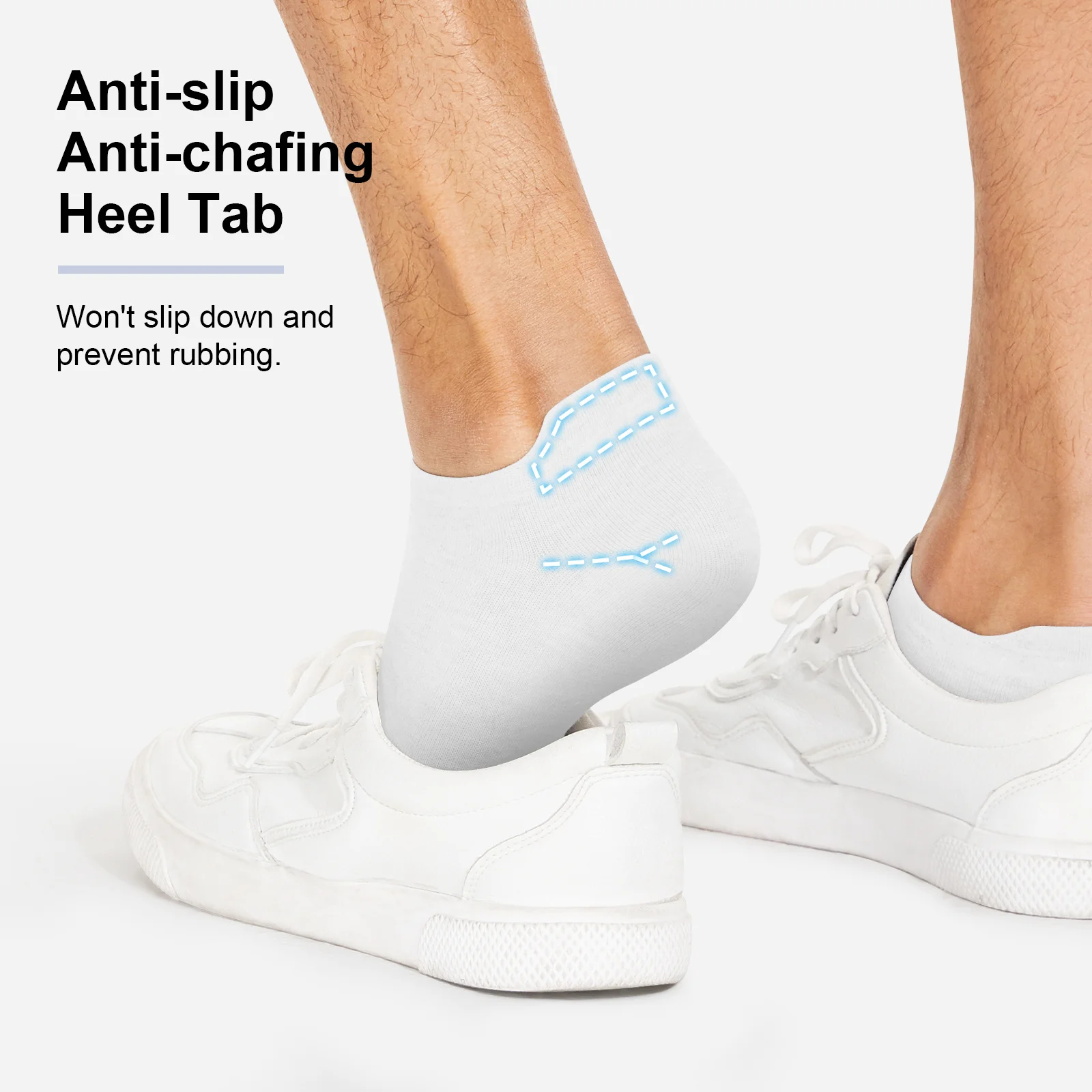 6 Pairs Men Ankle Socks Summer Thin Cotton Men's Socks Non-Slip Sock For Men Breathable Sports Sock Fashion Casual Boat Socks