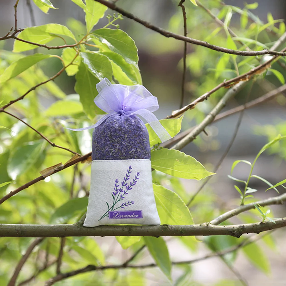 

Lavender Sachet Empty Sachetsbag Fragrance Scented Drawstring Organza Closet Gauze Drawers Dried Drawer Scent Pouchpotpourri