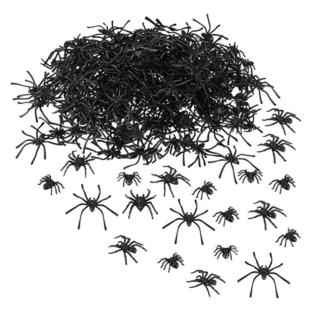 

Spiderstoysspider Fake Props Prank Realistic Partysimulationsspinne Small Animal Terror Tiny Mini Decorations Joke Scary