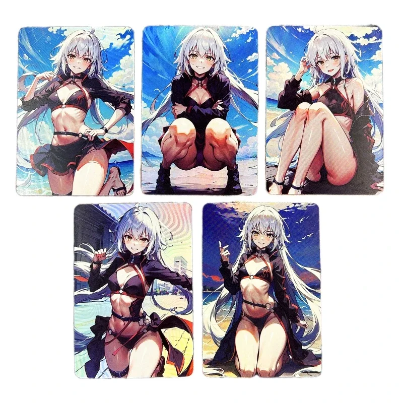 

5 шт./набор, декоративные карточки с героями аниме «Fate/Grand Order»
