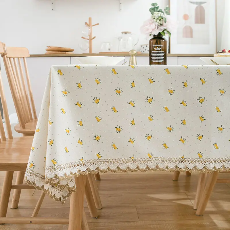 

Waterproof and oil tablecloth Sue edge twill_AN991