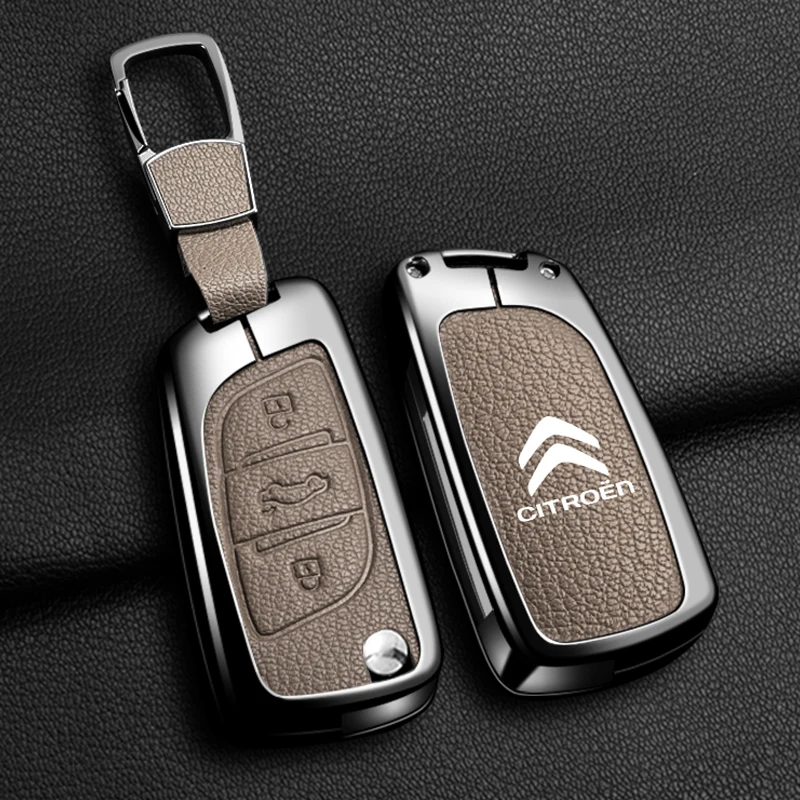 

Чехол для автомобильного ключа из цинкового сплава, чехол для Citroen C1 C2 C3 C4 C5 C6 VTS Xsara C-Crosser Berlingo Jumpy DS3 DS4 DS5 DS6