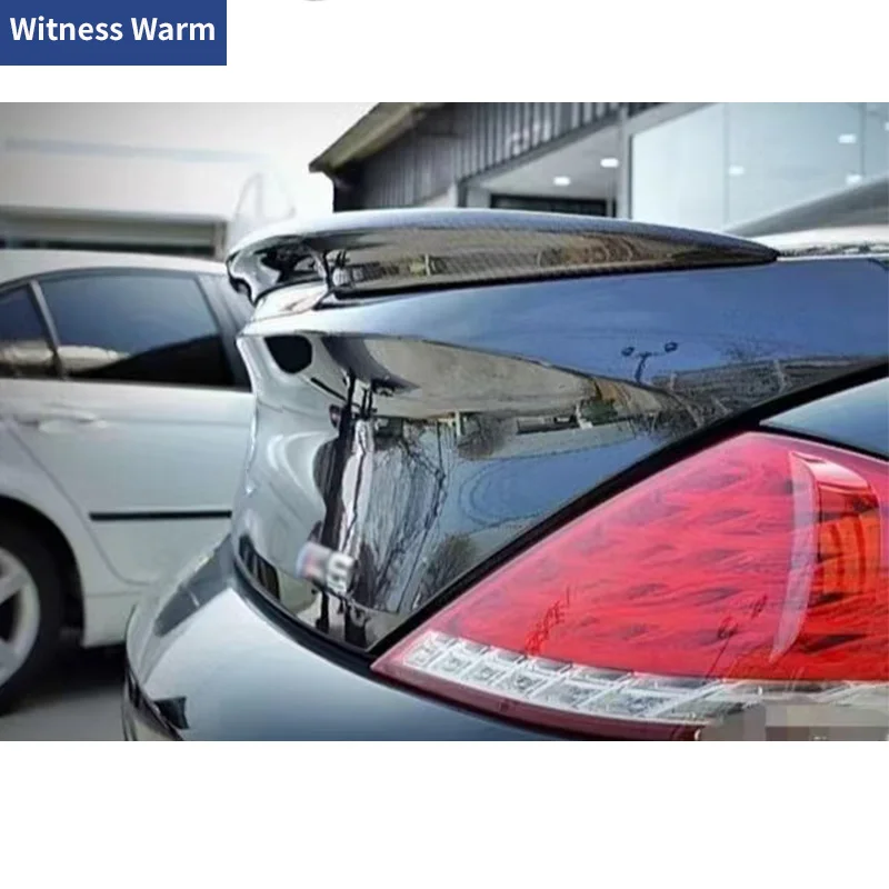 Для BMW 6 серий E63 E64 спойлер для заднего багажника из углеродного волокна заднее