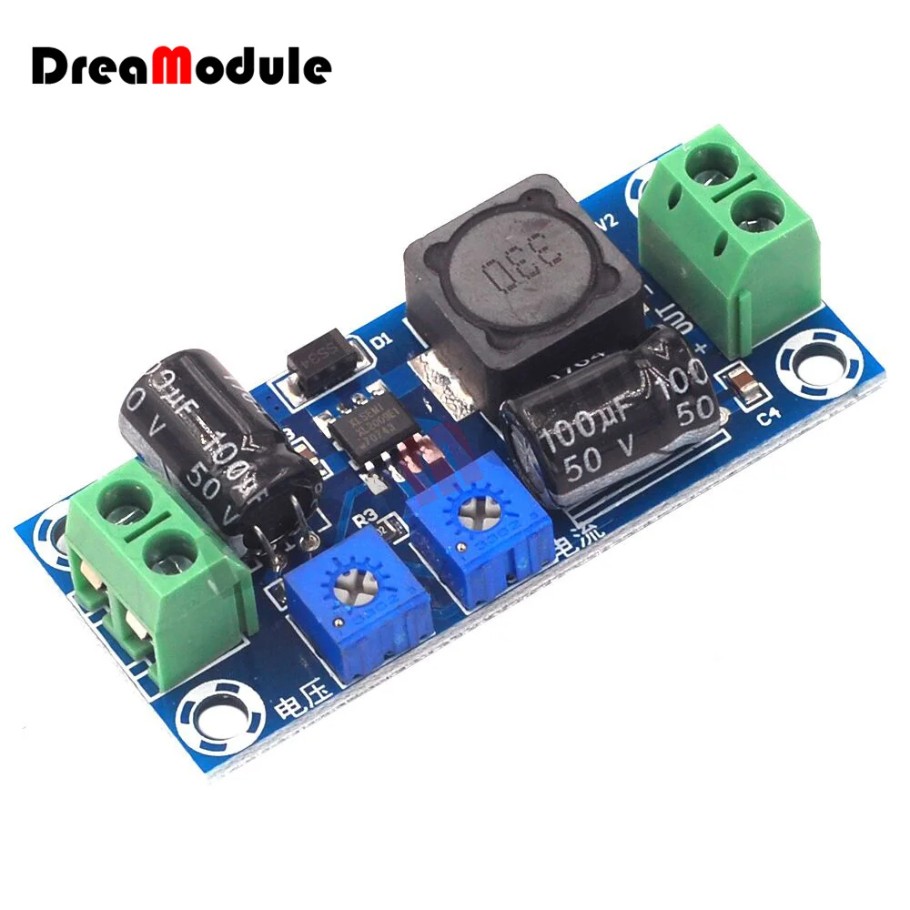 XH-M353 Constant Current Constant Voltage Power Supply Module Battery Lithium Battery Charging Control Board 1.25-30V 0-2A