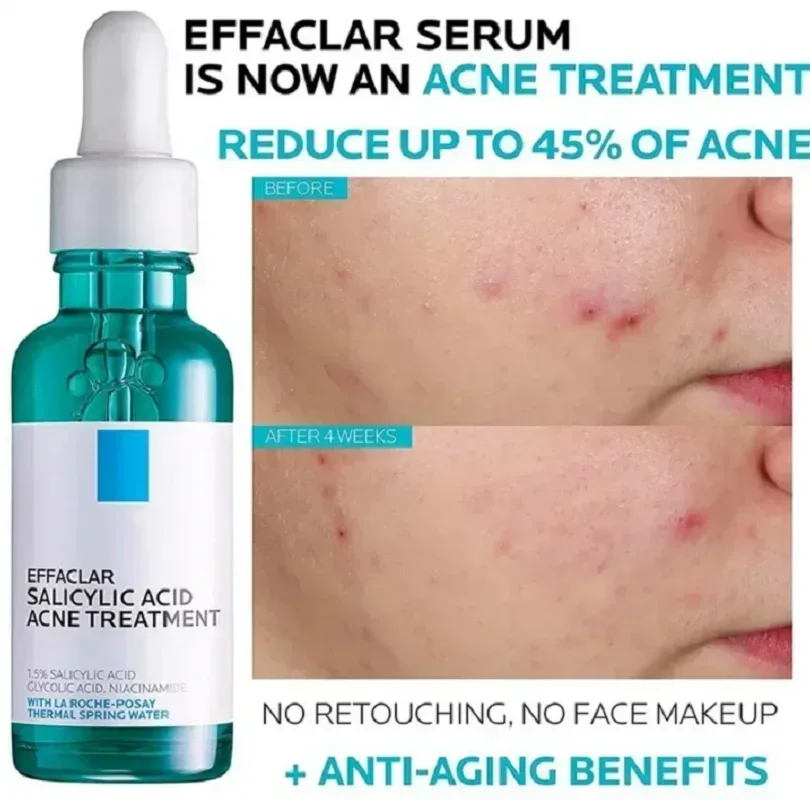 Оригинальная сыворотка Effaclar Retinol B3 Pure Vitamin C10 Hyalu B5 Ниацинамид 10 Cicaplast Увлажняющая 30