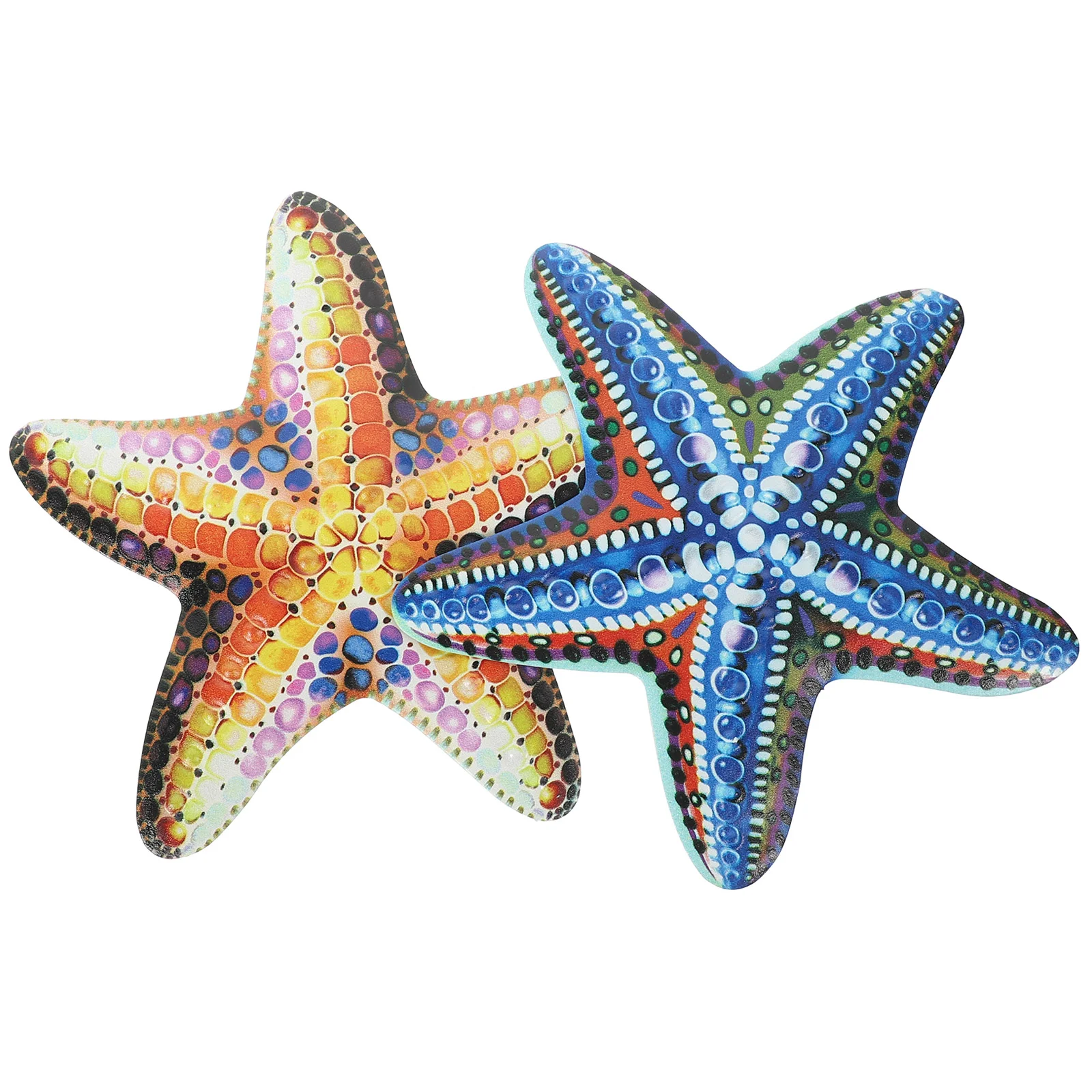 

2Pcs Starfish Decoration Metal Starfish Wall Starfish Wall Decors Wall Decor Starfish Pendants