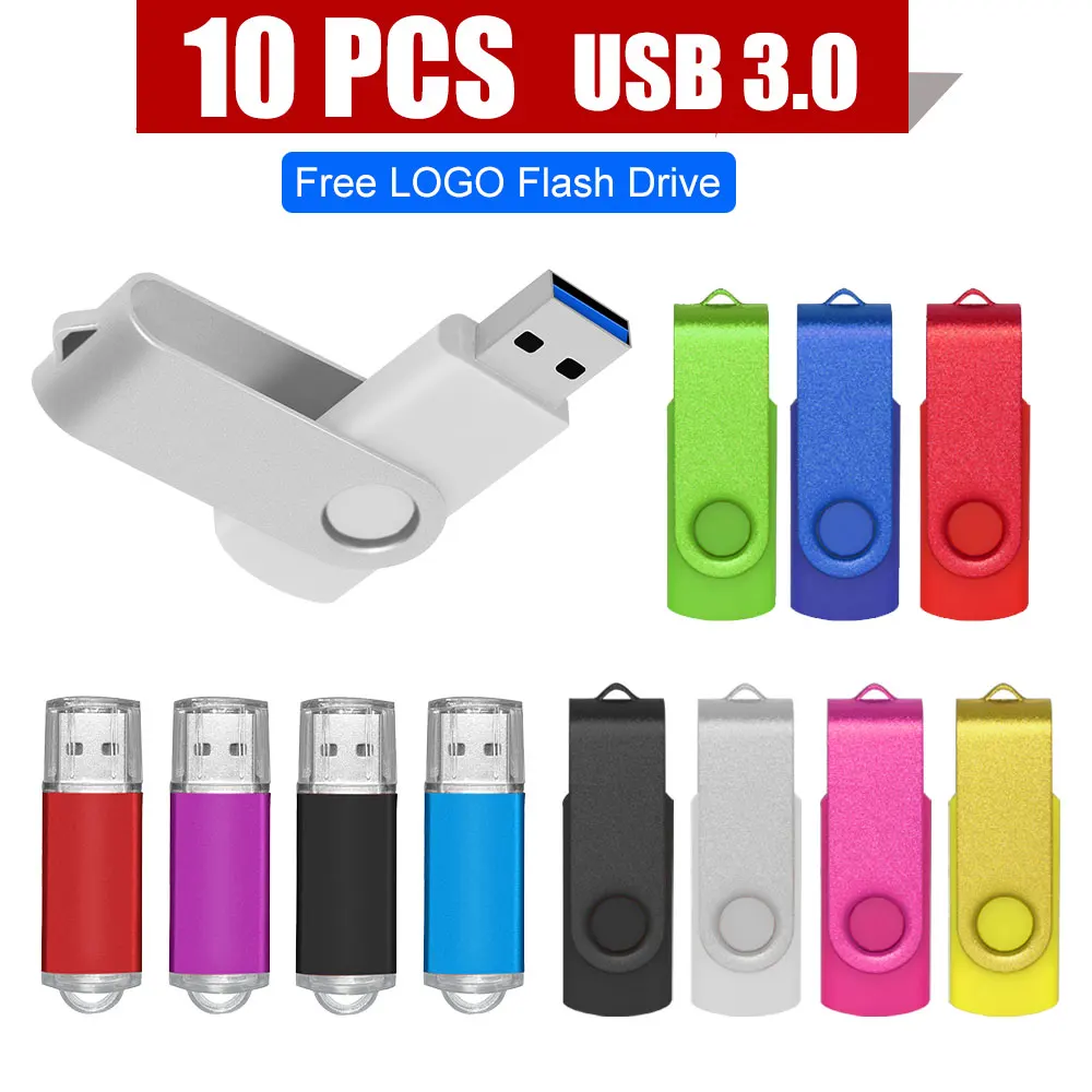

Флеш-накопитель USB 3,0 объемом 64 ГБ, 128 ГБ, 16 ГБ, 32 ГБ, 16 ГБ, 10 шт./партия