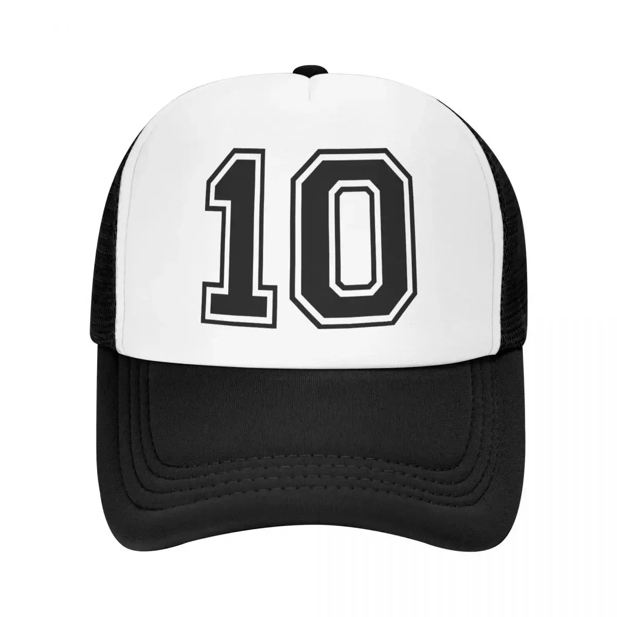 

Personalized Number 10 Ten Baseball Cap for Men Women Adjustable Trucker Hat Outdoor Snapback Caps Sun Hats