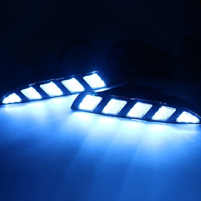 для Volkswagen Scirocco 2011 2012 2013 2014 2015 żółty przekaźnik kierunkowskazów wodoodporny 12V samochodowy LED DRL światła do jazdy