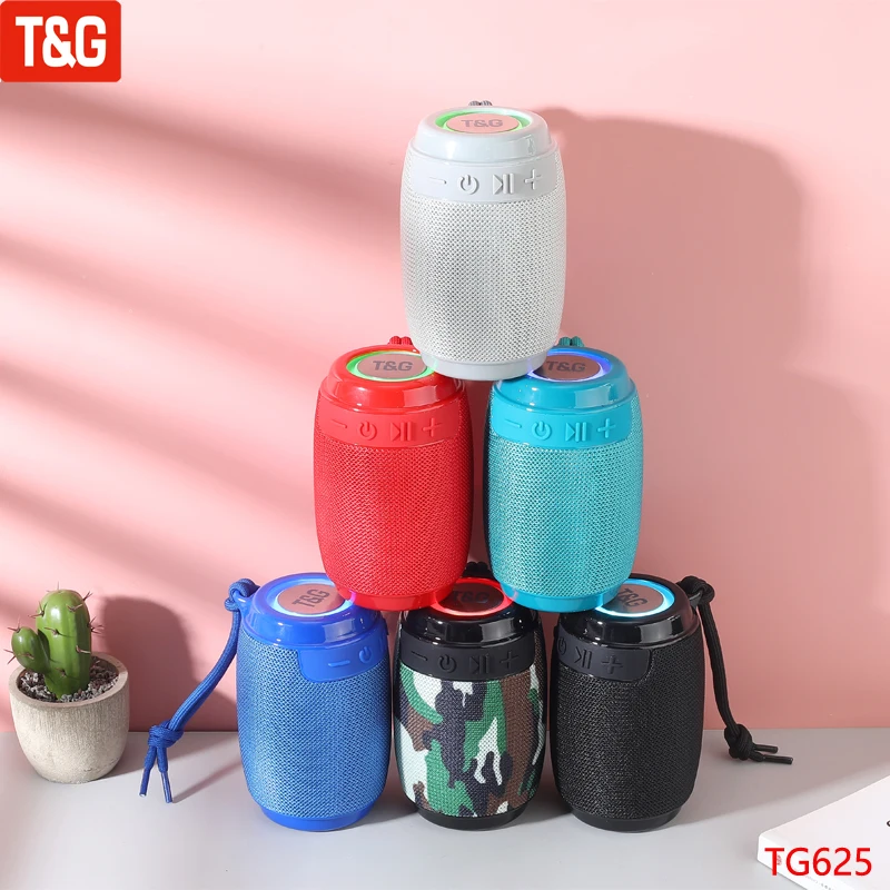 

New TG625 Portable Wireless Bluetooth Speaker Mini Desktop Computer Speaker FM Radio TWS