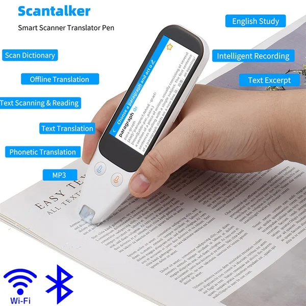 

Переводное устройство для сканирования текста, устройство для перевода голоса, многоязычное Упражнение и сохранение словарной ручки