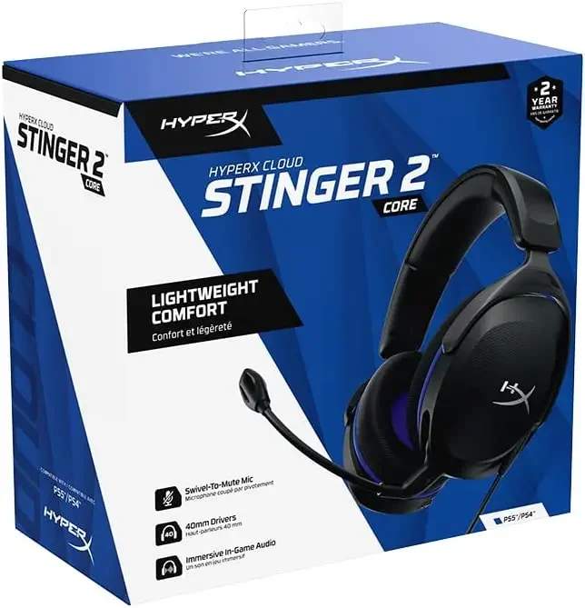 Игровая гарнитура HyperX Cloud Stinger 2 для телефона наушники с микрофоном и функцией