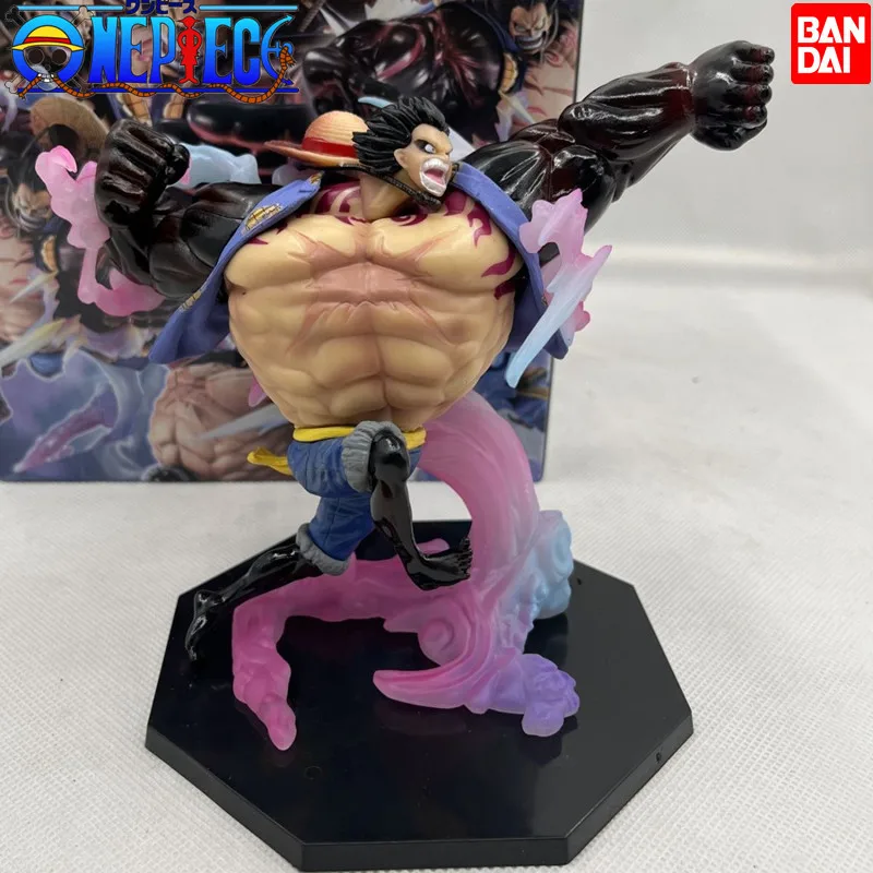 

15cm One Piece Monkey D Luffy Anime Figure Gk Gear 4 Action Figure Pvc Model Dolls Collection Statue Toys Figma Children Gifts