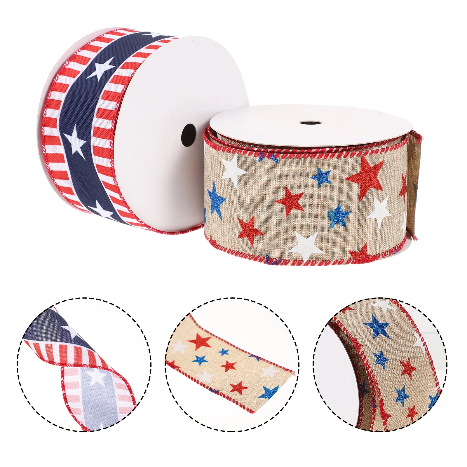 

2 рулона, дневная фотография независимости, подарочная упаковка, американский декор, цветы, аксессуары, крафт полиэстер