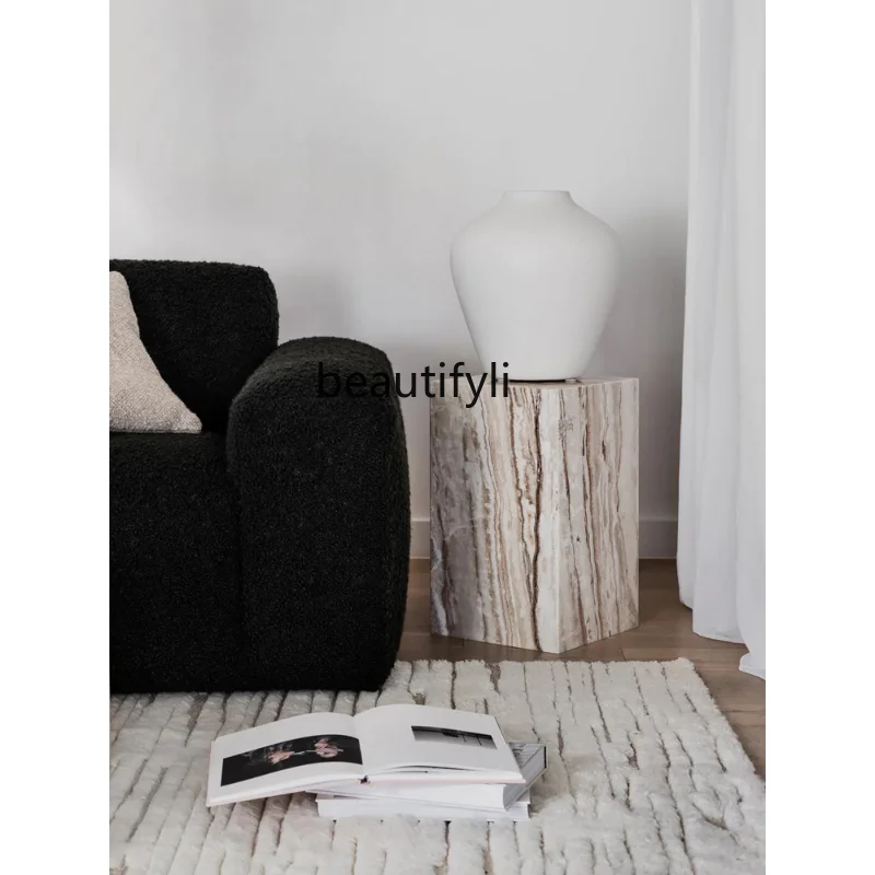 Силковый стиль серебряный дракон нефрит натуральный мрамор приставной столик