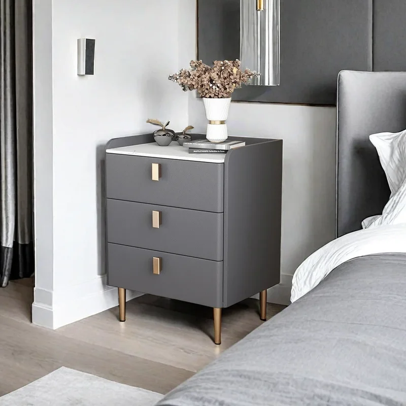 Прикроватный столик вспомогательные боковые столы узкая прикроватная белая