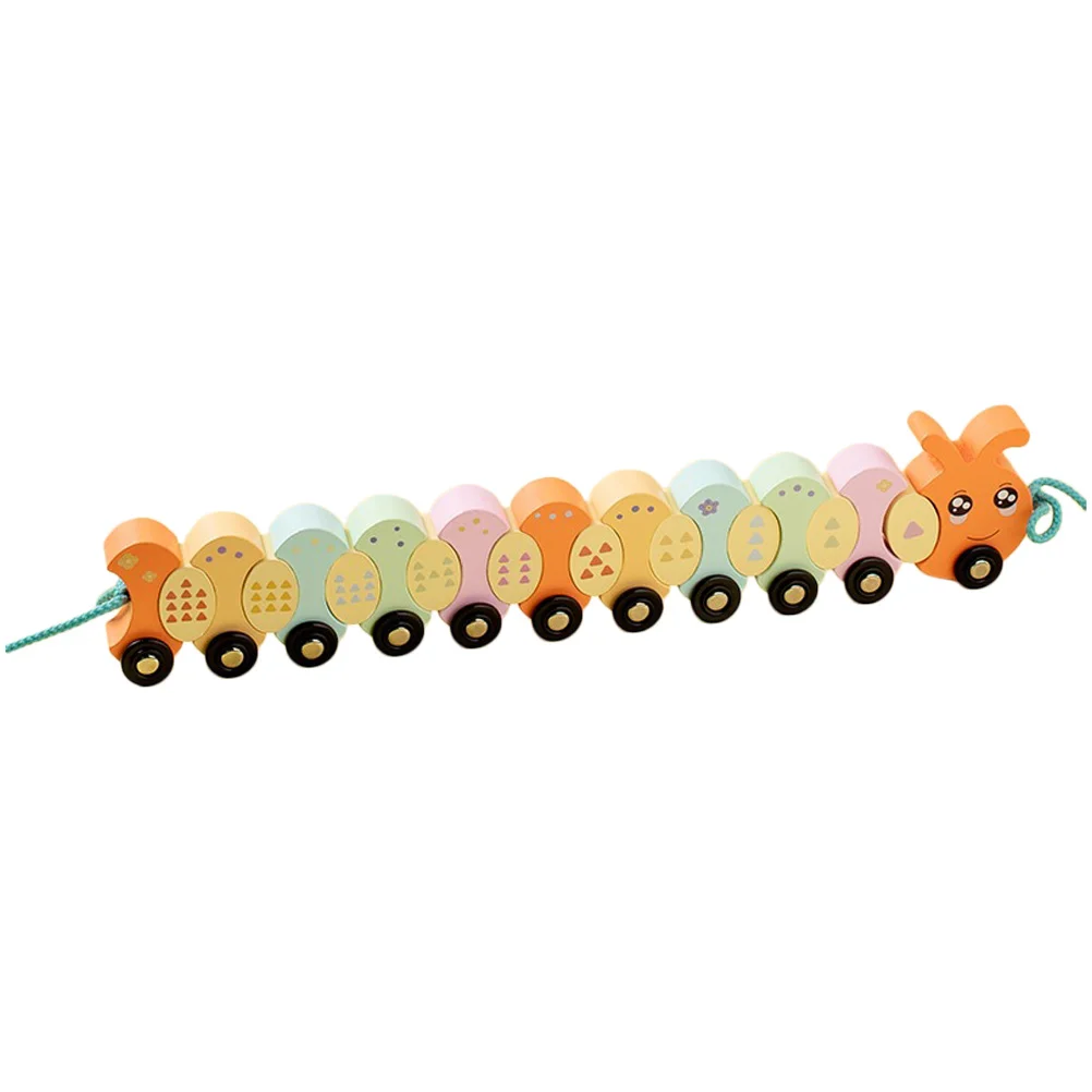 

Wooden Lacing Train Toy Number Train Toy Early Educational Toy for Toddler