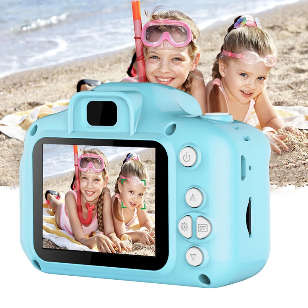 

Kids Digital Camera Toys for Age 3-8, Toddler Cameras Mini Cartoon RechargeableToys Camera Shockproof 8MP HD KidsToy Camcorder