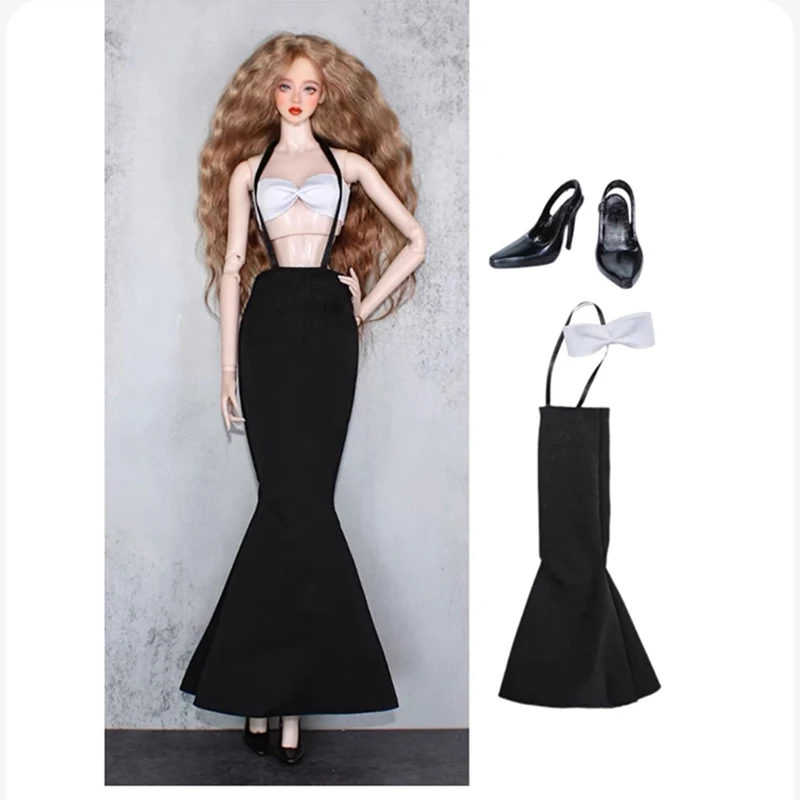 Модный комплект одежды для куклы-супермоделей, 30 см, кукла BJD, элегантное платье, топ-бабочка, вечерние платья, 16, одежда для кукол, сделай сам, нарядные игрушки (art.: 3920cb74e9eef) - 3920cb74e9eef