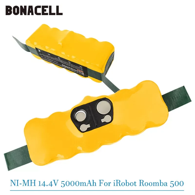 

NEW2023 Replacement 5000mAh NI-Mh Battery for iRobot Roomba 500 600 700 800 Series 536 555 560 580 620 630 650 760 770 780 790 8