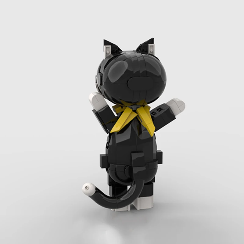 362 шт. MOC Persona 5 Моргана фигурка милые модели животных креативные строительные