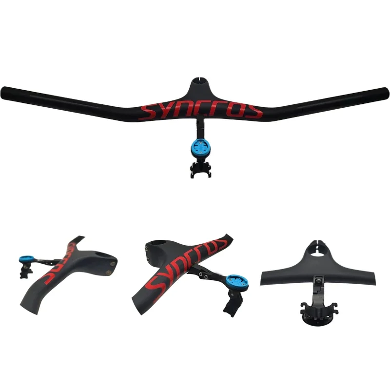 Руль Syncros MTB интегрированная ручка из углеродного волокна ширина 280 г полуматовый