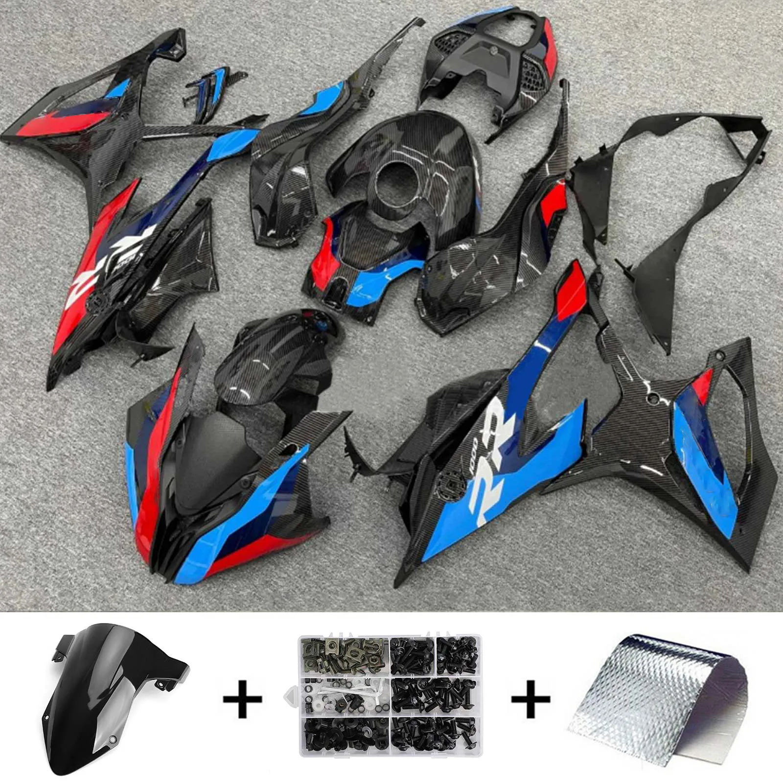 Комплект обтекателя Topteng кузов пластик из АБС-пластика для BMW M1000RR S1000RR 2019 2020 2021 2022 S