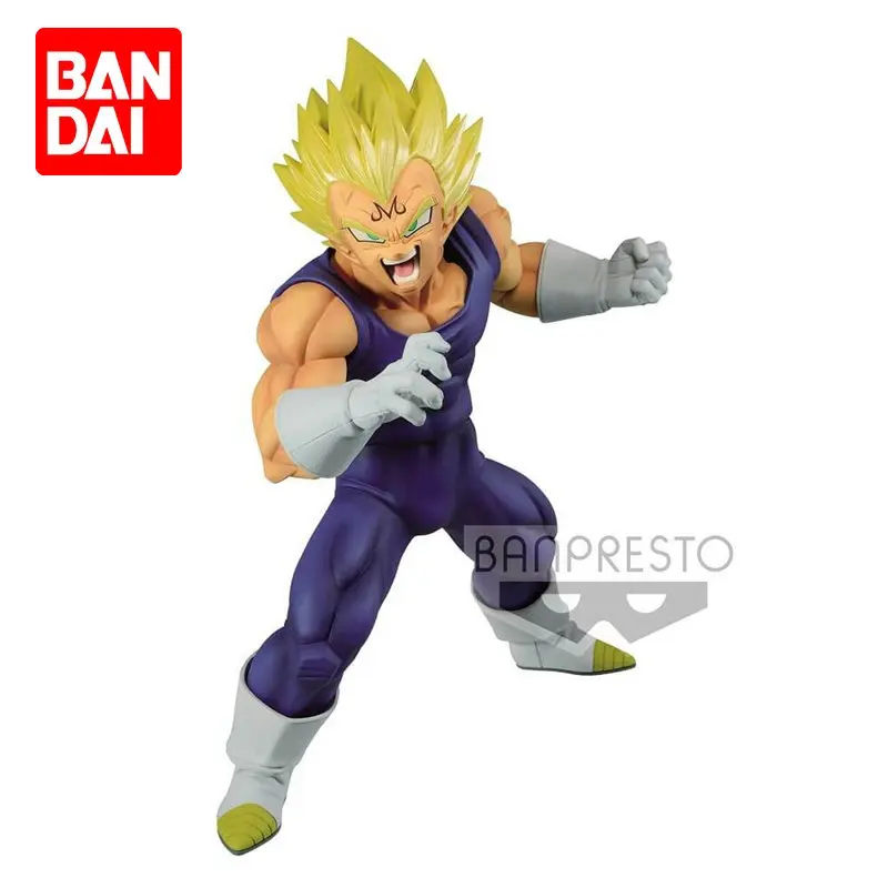 

Bandai MAXIMATIC Dragon Ball Z Vegeta Super Saiyan Action Figure Anime Model Collectible Table Ornament Children's Toy Gift
