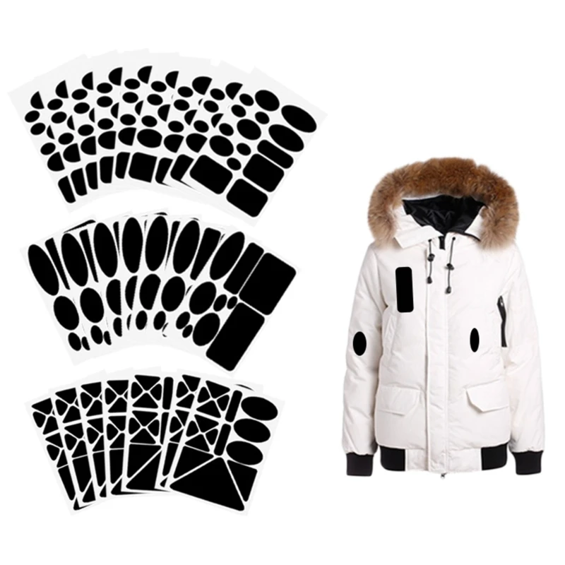 Заплатки для ремонта пуховика Самоклеящиеся заплатки Водонепроницаемые зонтов