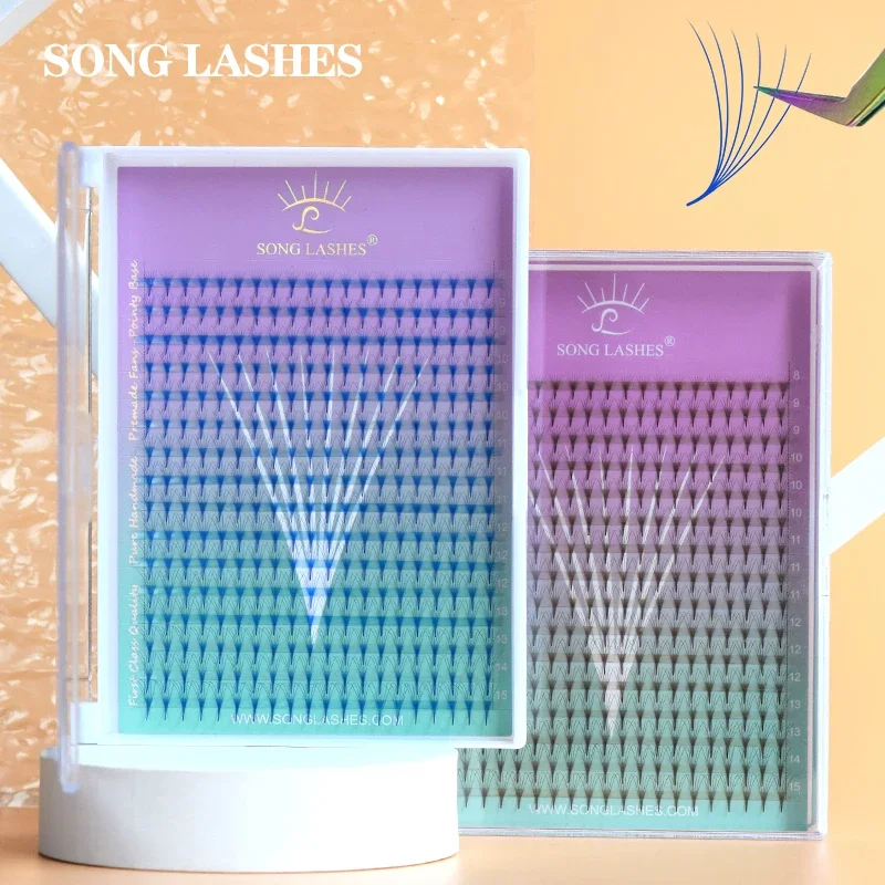 Ресницы для наращивания из меха норки с узким стержнем