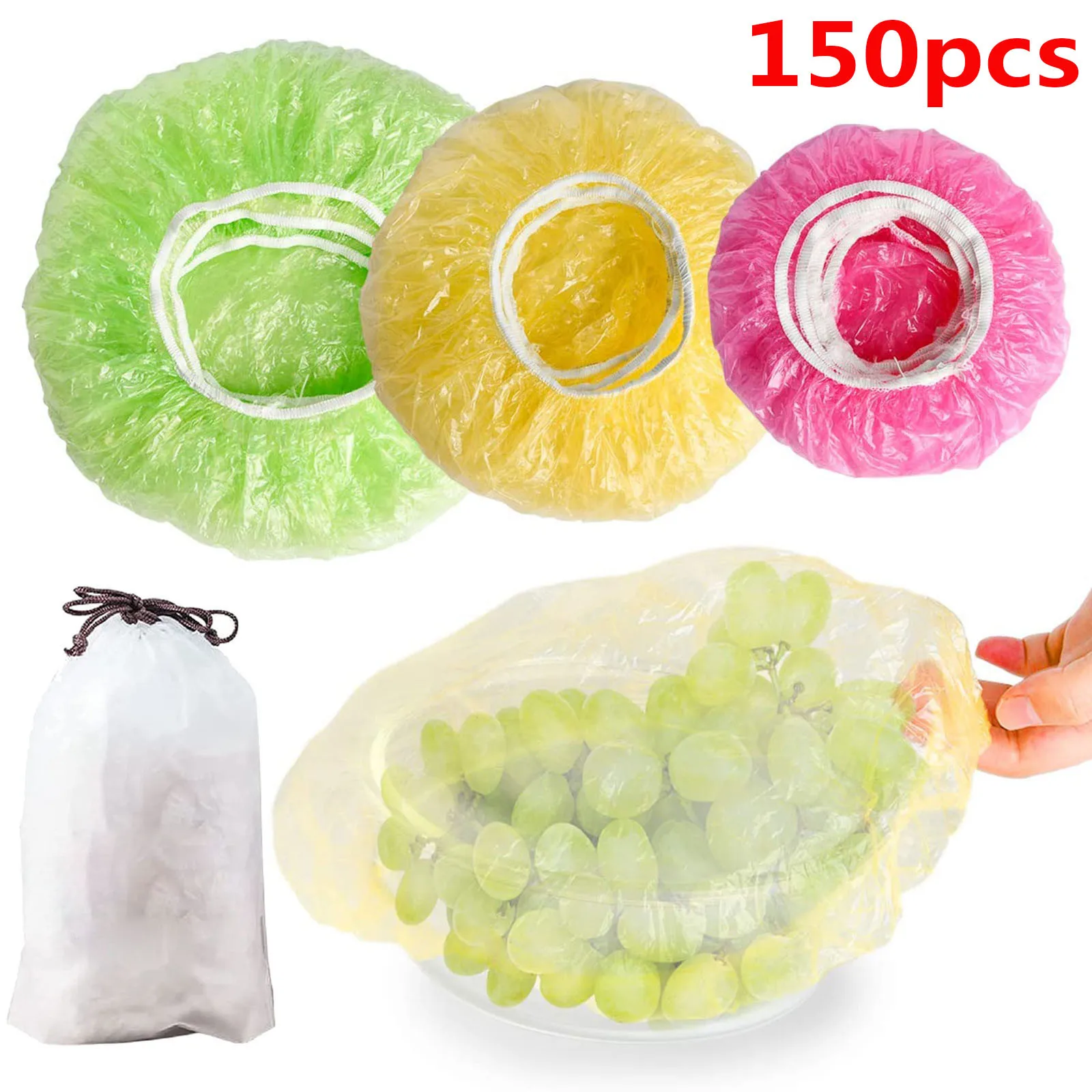 

Bags Fresh Universal Storage Food Elastic Glass Airtight Food Containers Refrigerator Glass Containers Silicone Food Storage Bag