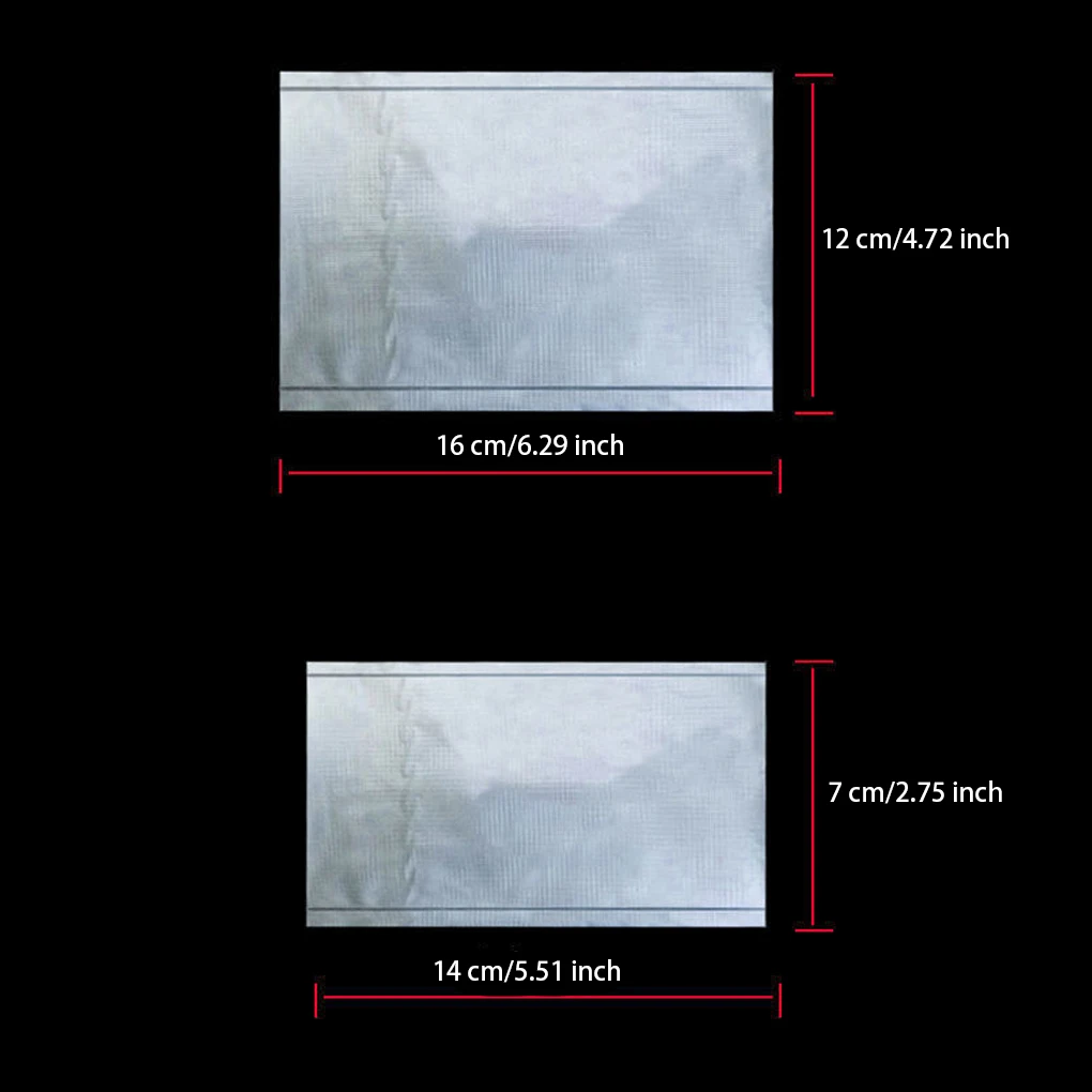 100 шт. складные термоусадочные пакеты 7x4 см/100