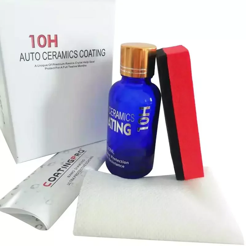 

NEW2023 10H Ceramic Coating Finish Car Polish Liquids Glass Coating Super Hydrophobic Automotive Coating Kit Scratch-Proof Paint