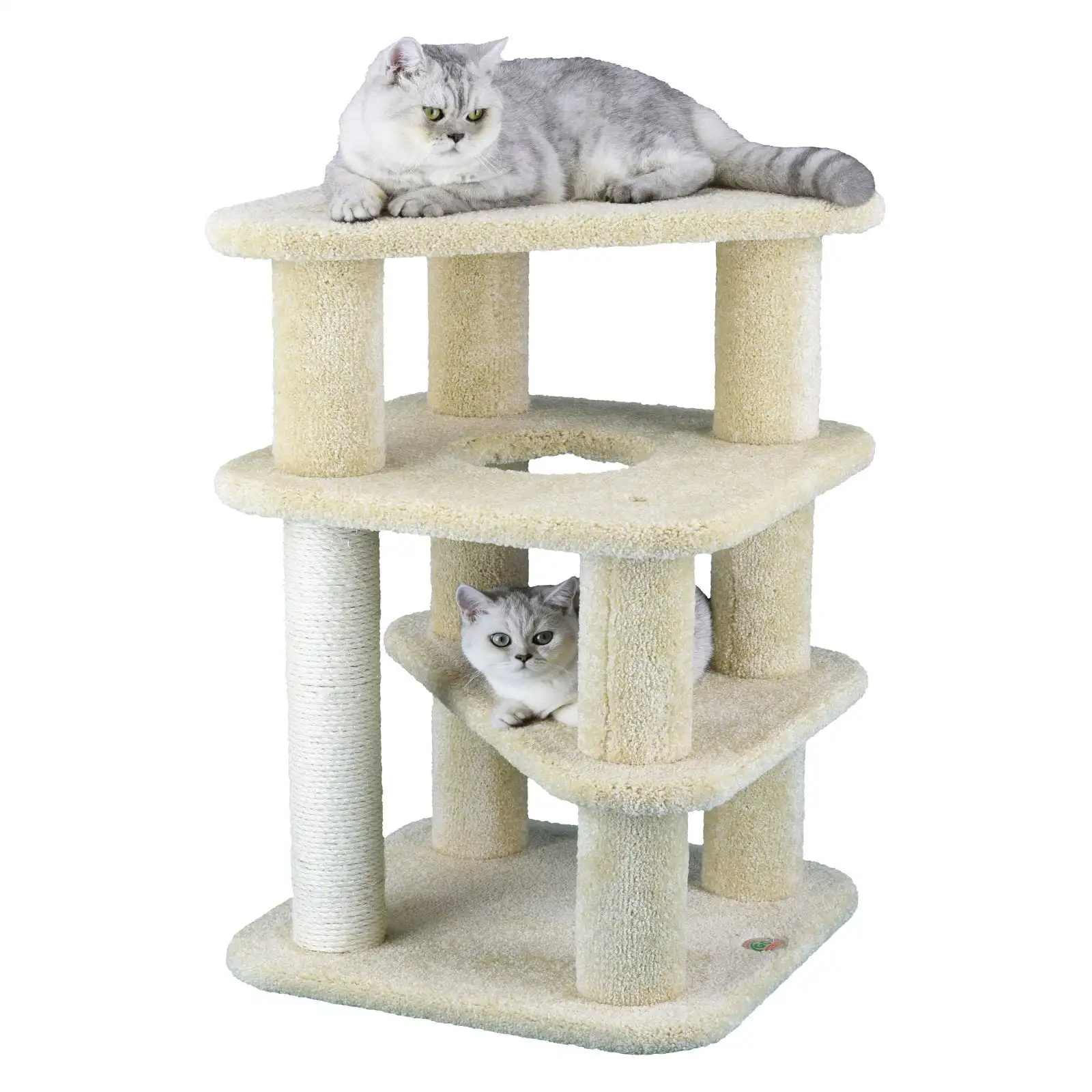 

Premium LP-841 Carpeted Cat Tree