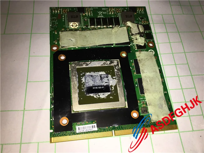 Оригинальная видеокарта серии MSI Gt70 Ms-1763 GTX 770 м Ms-1w0b1 N14e-gs-a1 полностью